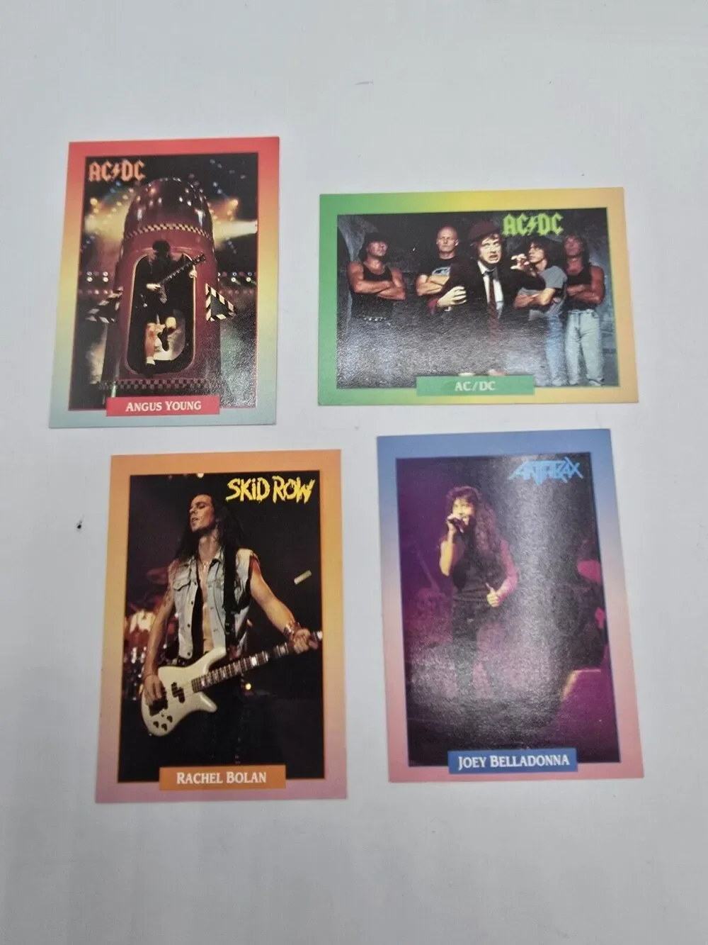 1991 Brockum RockCards Rock Cards AC/DC Skidrow